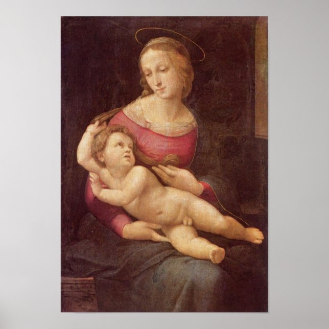 The Virgin (The Bridgewater Madonna) by Raphael Poster (Front)