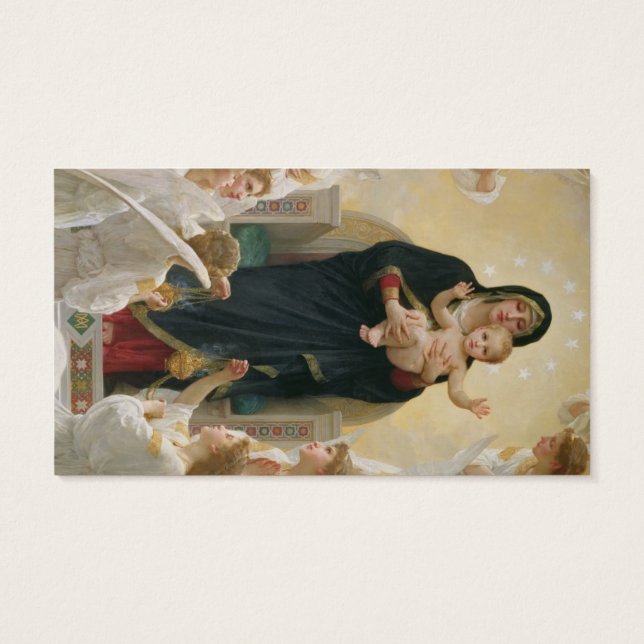 The Virgin with Angels, 1900 (Back)