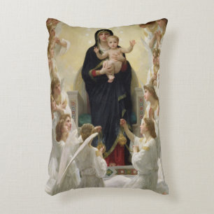 The Virgin with Angels, 1900 2 Decorative Cushion