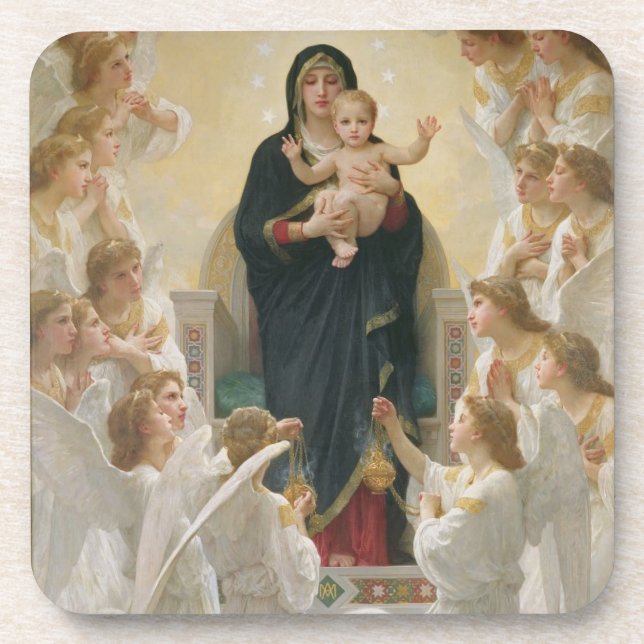 The Virgin with Angels, 1900 Coaster (Front)