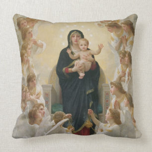 The Virgin with Angels, 1900 Cushion