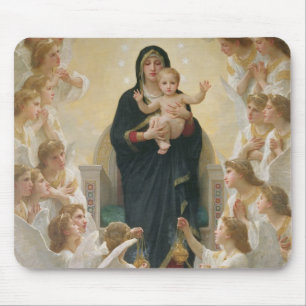 The Virgin with Angels, 1900 Mouse Pad