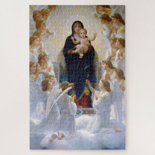 The Virgin with Angels, Bouguereau Jigsaw Puzzle