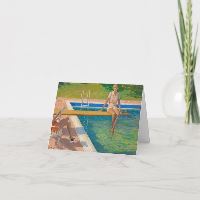 The Viscountess Castlerosse,Palm Springs by Lavery Thank You Card (Front)