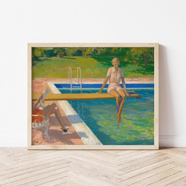 The Viscountess Castlerosse | Sir John Lavery Poster (Creator Uploaded)