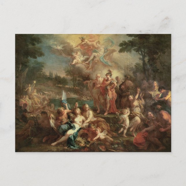 The Vision of Aeneas in the Elysian Fields Postcard (Front)