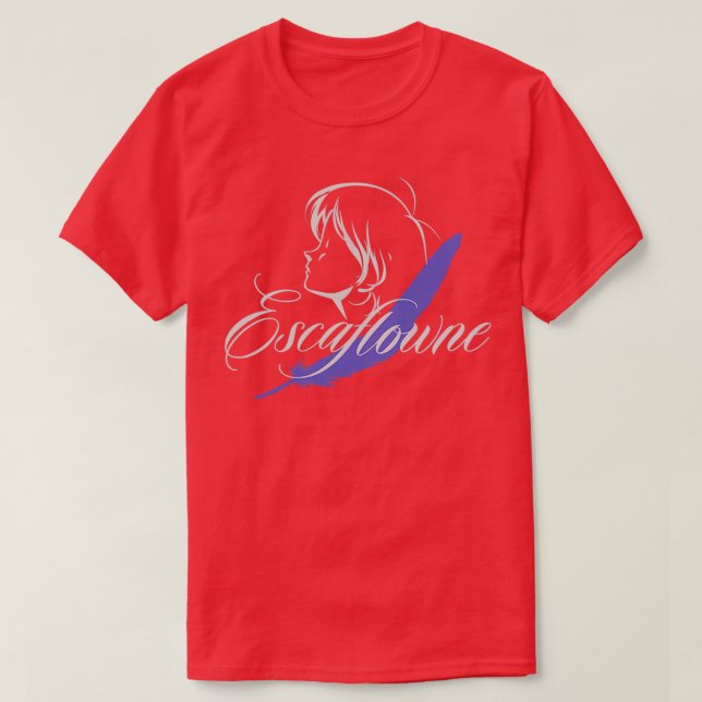 The Vision of Escaflowne feather La vision de Esca T-Shirt (Design Front)