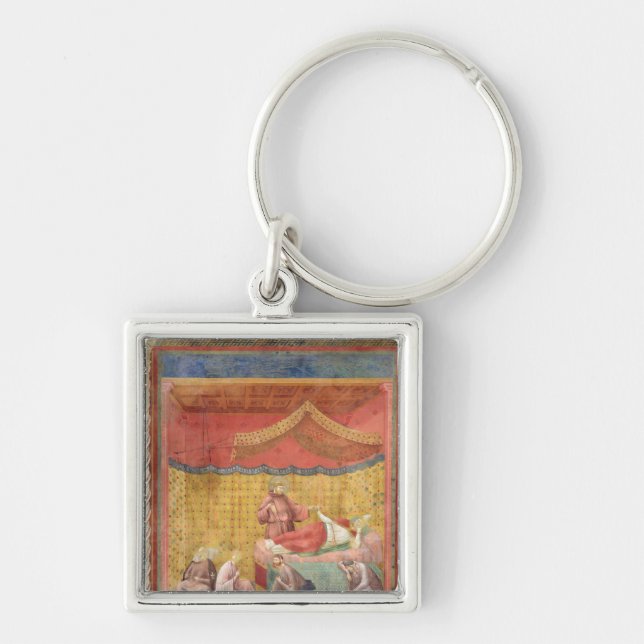 The Vision of Pope Gregory IX  1297-99 Key Ring (Front)