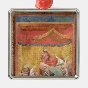 The Vision of Pope Gregory IX  1297-99 Metal Ornament