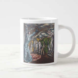 The Vision of Saint John Large Coffee Mug