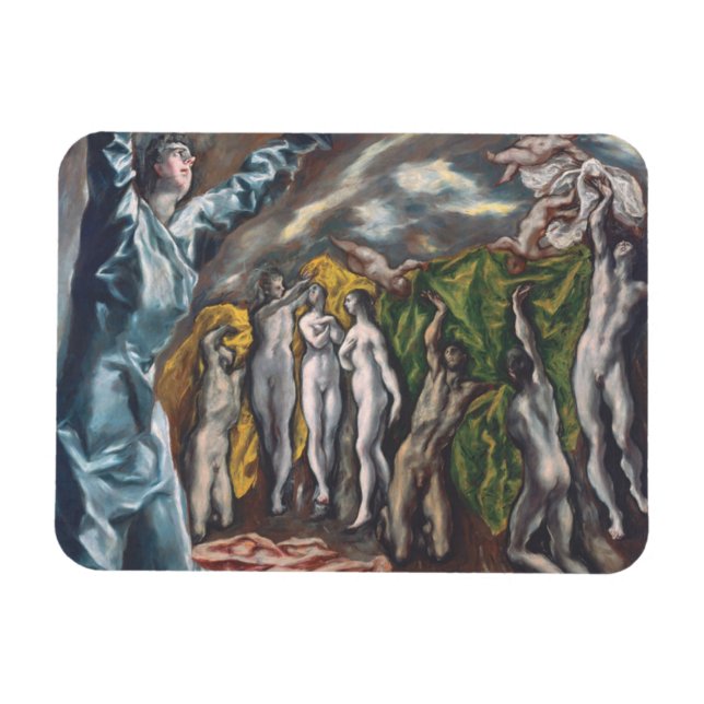 The Vision of Saint John Magnet (Horizontal)