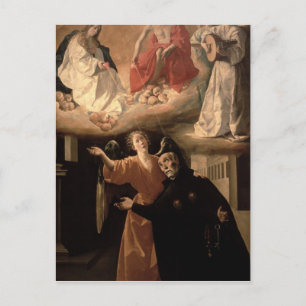 The Vision of St. Alphonsus Rodriguez Postcard