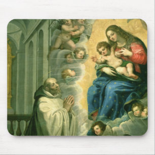 The Vision of St. Bernard, 1634 Mouse Pad