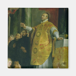 The Vision of St. Ignatius of Loyola Magnet