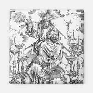 The Vision of The Seven Candlesticks Magnet