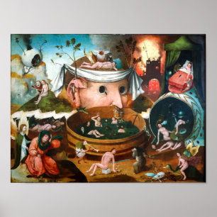 The Vision of Tondal   Hieronymus Bosch   Poster