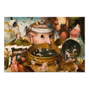 The Visions of Tondal, 1479 by Hieronymus Bosch Photo Print
