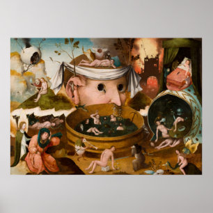 The Visions of Tondal, 1479 by Hieronymus Bosch Poster