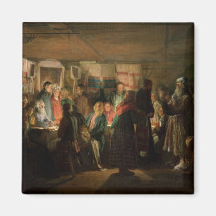 The Visit of a Sorcerer to a Peasant Wedding Magnet