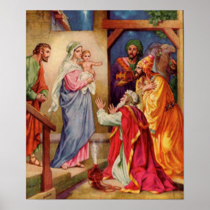 The Visit of the Wise Men Poster