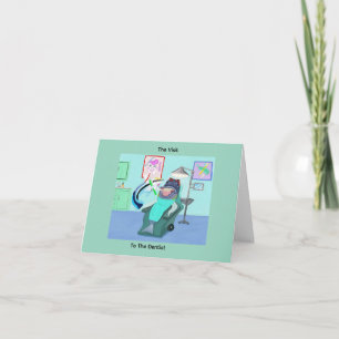 The Visit To The Dentist 🦷 Thank You Card