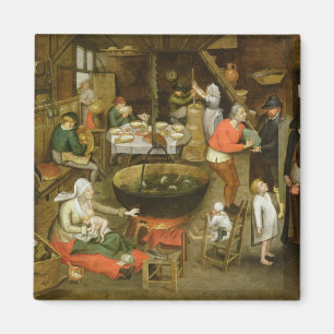 The Visit to the Farm Magnet