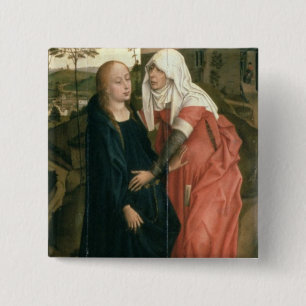 The Visitation 15 Cm Square Badge