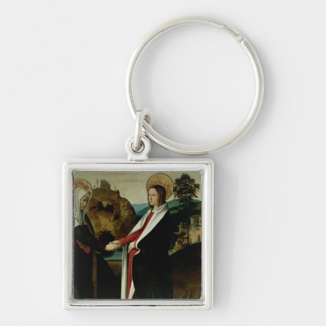 The Visitation, c.1500 Key Ring (Front)