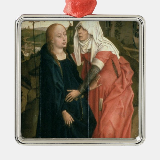 The Visitation Metal Tree Decoration (Front)