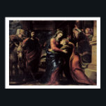 The Visitation Poster<br><div class="desc">Image:36786  The Visitation. Rizi or Ricci,  Francisco (1608-85). Prado,  Madrid,  Spain.  Art,  Fine Art.</div>
