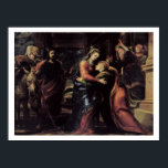 The Visitation Poster<br><div class="desc">Image:36786  The Visitation. Rizi or Ricci,  Francisco (1608-85). Prado,  Madrid,  Spain.  Art,  Fine Art.</div>