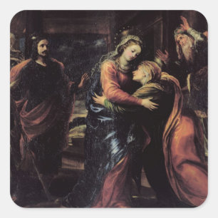 The Visitation Square Sticker