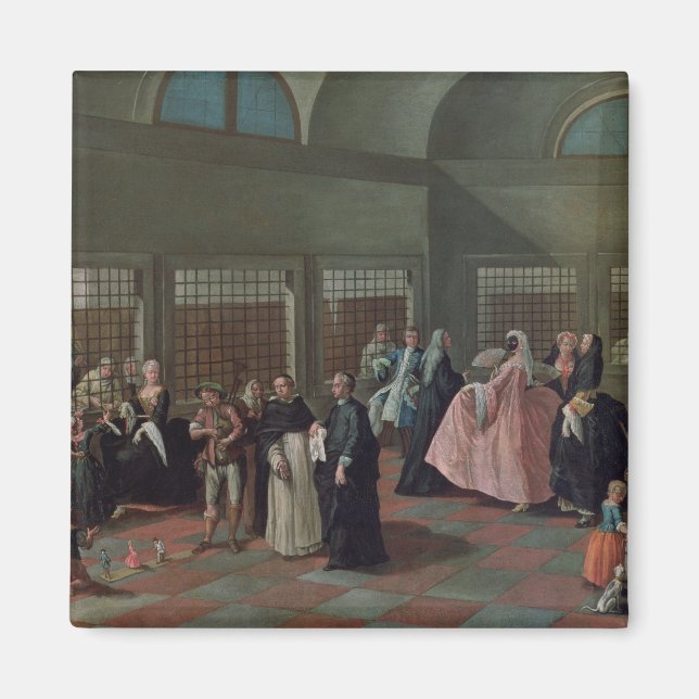The Visiting Parlour in the Convent Magnet (Front)