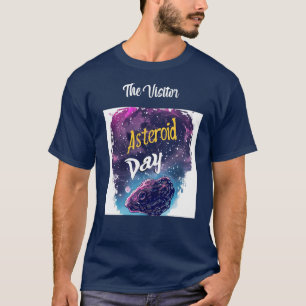 The Visitor: Night Sky Magic comet and asteroid  T-Shirt