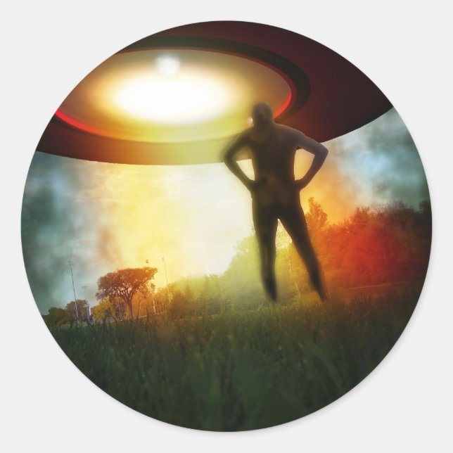 The Visitor Sticker (Front)