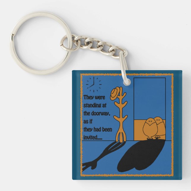 The Visitors Key Ring (Front)