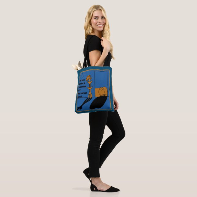 The Visitors Tote Bag (On Model)