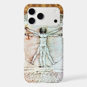 THE VITRUVIAN MAN Antique Parchment