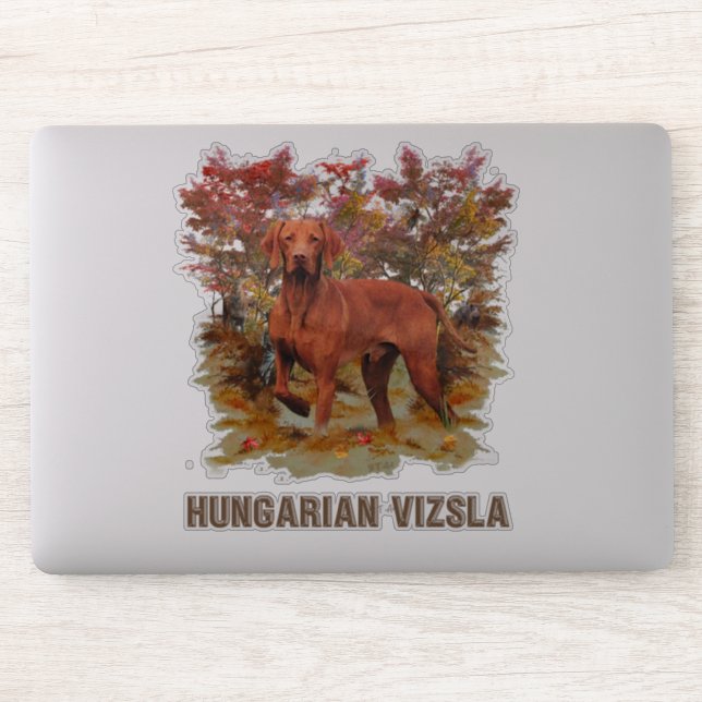 The Vizsla  Sticker (Computer)