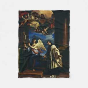 The Vocation of Saint Aloysius Luigi Gonzaga Fleece Blanket