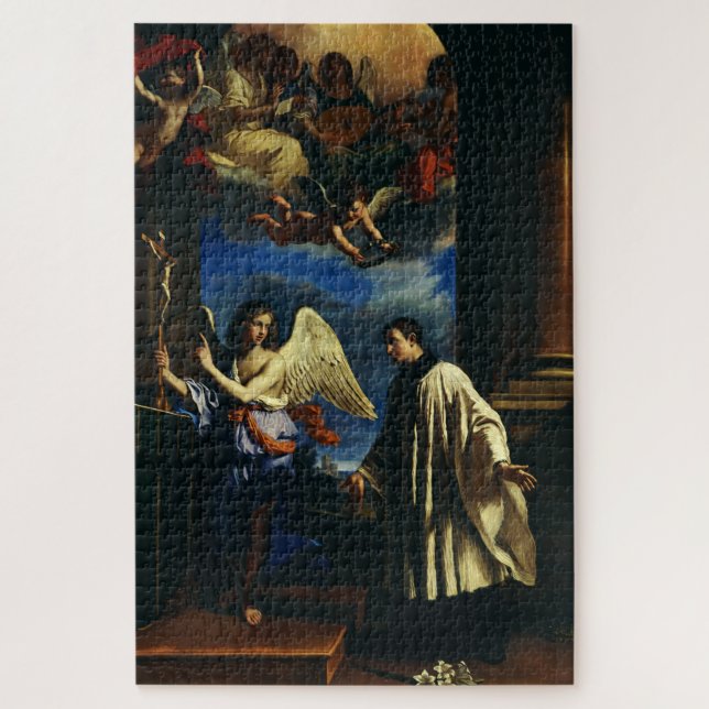 The Vocation of Saint Aloysius Luigi Gonzaga Jigsaw Puzzle (Vertical)
