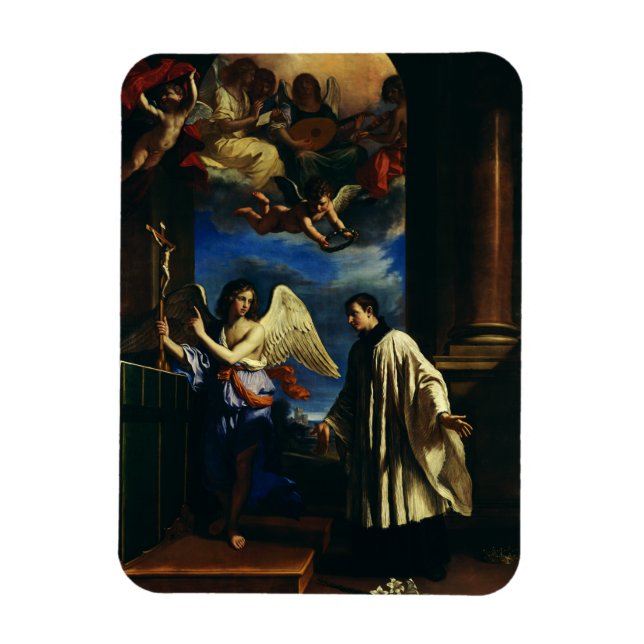The Vocation of Saint Aloysius Luigi Gonzaga Magnet (Vertical)