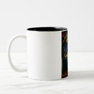 The Vocation of Saint Aloysius Luigi Gonzaga Two-Tone Coffee Mug