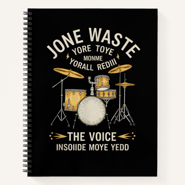  The Voice Inside My Head  Notebook (Front)