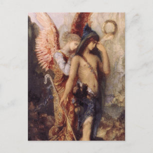 The Voices by Gustave Moreau Postcard