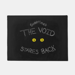 The Void Stares Back Doormat