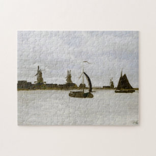 The Voorzaan Monet Fine Art Jigsaw Puzzle