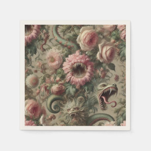 The Voracious Verdants – Gothic Victorian Napkin