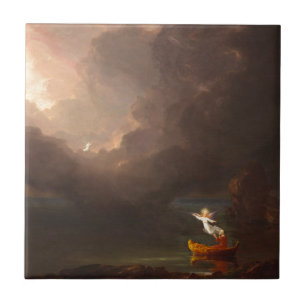 The Voyage of Life Old Age Thomas Cole 1842 Ceramic Tile