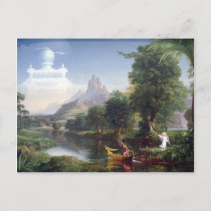 The Voyage of Life - Youth by Thomas Cole Postcard